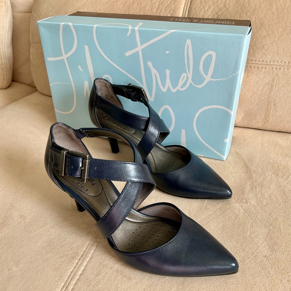 Classy Comfort Dressy, Sexy Strappy Heels with Anti-slip Sole - Picture 2 of 14